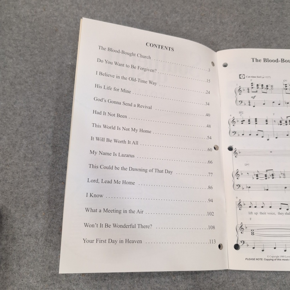 Simple Series Southern Gospel Favorites Volume 3 Choral Book Ed Kee 45757-1926-7 - Picture 3 of 3